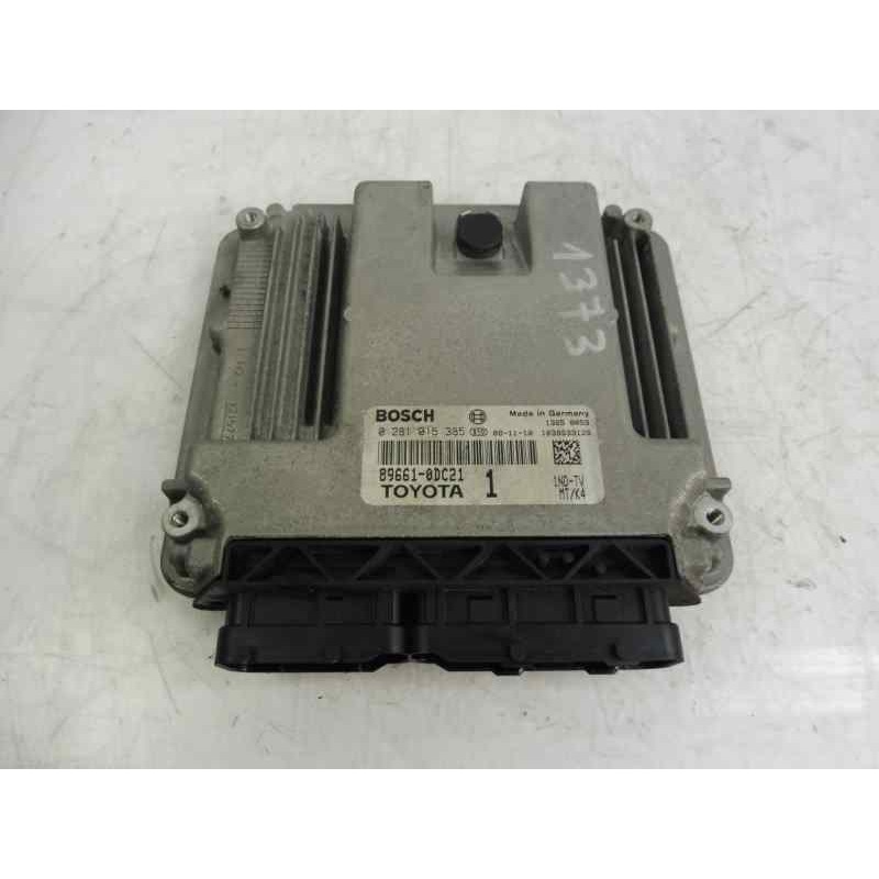 Recambio de centralita motor uce para toyota yaris active referencia OEM IAM 896610DC21 0281015385 