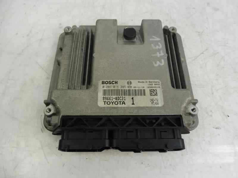 Recambio de centralita motor uce para toyota yaris active referencia OEM IAM 896610DC21 0281015385 