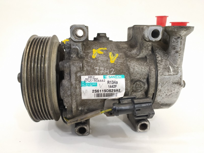 Recambio de compresor aire acondicionado para ford fiesta (cbk) fun referencia OEM IAM 2S6119D629AE  