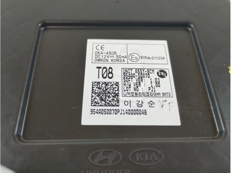 Recambio de modulo electronico para hyundai i30 (pd) n project c referencia OEM IAM 954A0S0070  
