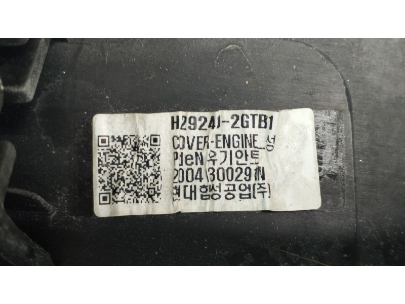 Recambio de tapa motor para hyundai i30 (pd) n project c referencia OEM IAM 292402GTB1 292402GTB0 