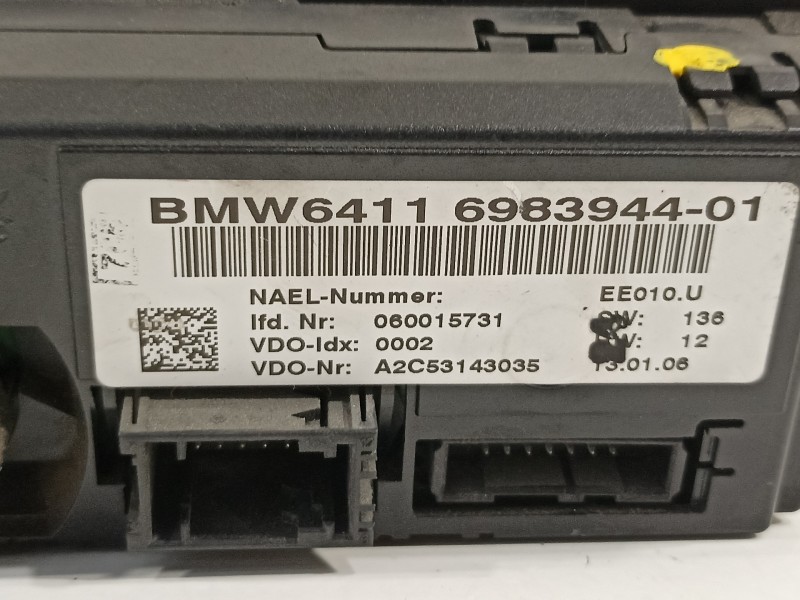 Recambio de mando climatizador para bmw serie 1 berlina (e81/e87) 120d referencia OEM IAM 64116983944  