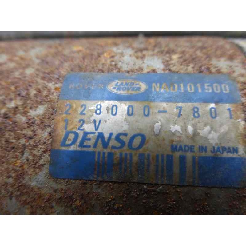 Recambio de motor arranque para mg serie 75 (rj) 2.0 cdti classic referencia OEM IAM 2280007801 NAD101500 