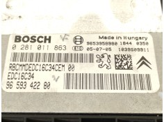 Recambio de centralita motor uce para citroën c4 coupe collection referencia OEM IAM 9659342280 0281011863 9653958980 2