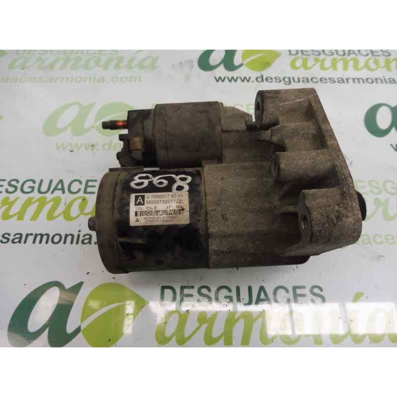 Recambio de motor arranque para peugeot 207 gt referencia OEM IAM V75500178004 M000T32271ZE V755001780