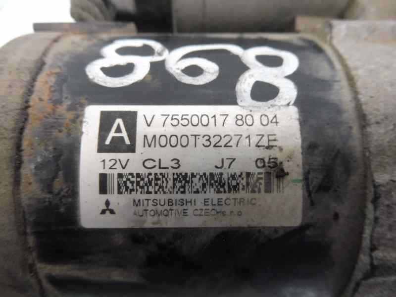 Recambio de motor arranque para peugeot 207 gt referencia OEM IAM V75500178004 M000T32271ZE V755001780