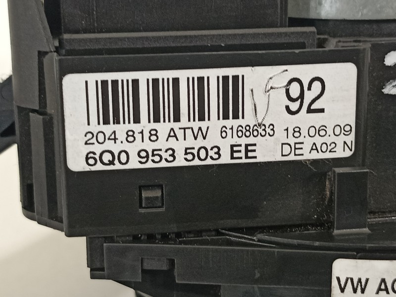 Recambio de mando intermitentes para volkswagen polo (6r1) advance referencia OEM IAM 6Q0953503EE  