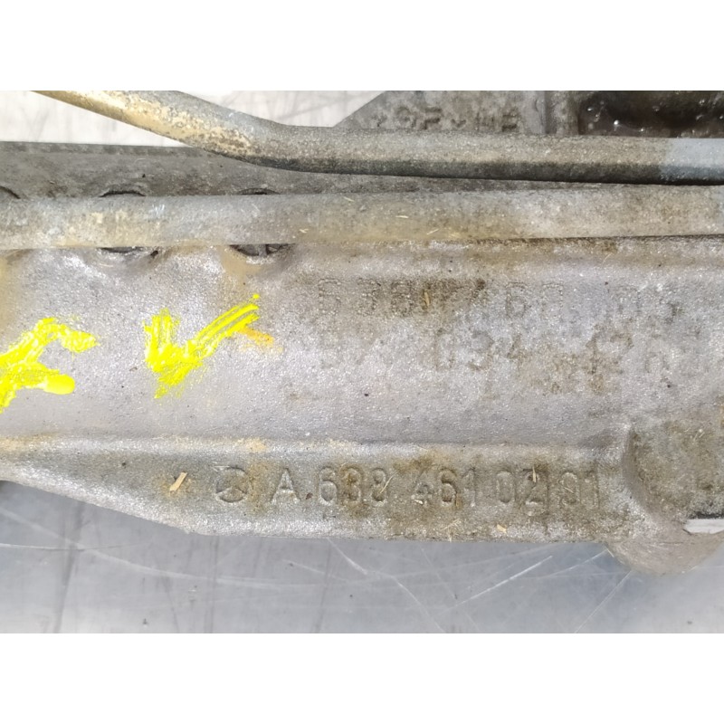 Recambio de cremallera direccion para mercedes-benz vito (w638) caja cerrada 110 d  (638.074) referencia OEM IAM A6384610201  