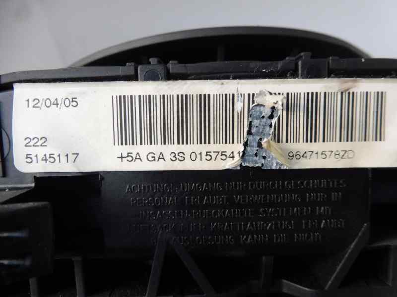 Recambio de kit airbag para citroën c4 coupe vtr plus referencia OEM IAM 9658137980 96471578ZD 9646339680