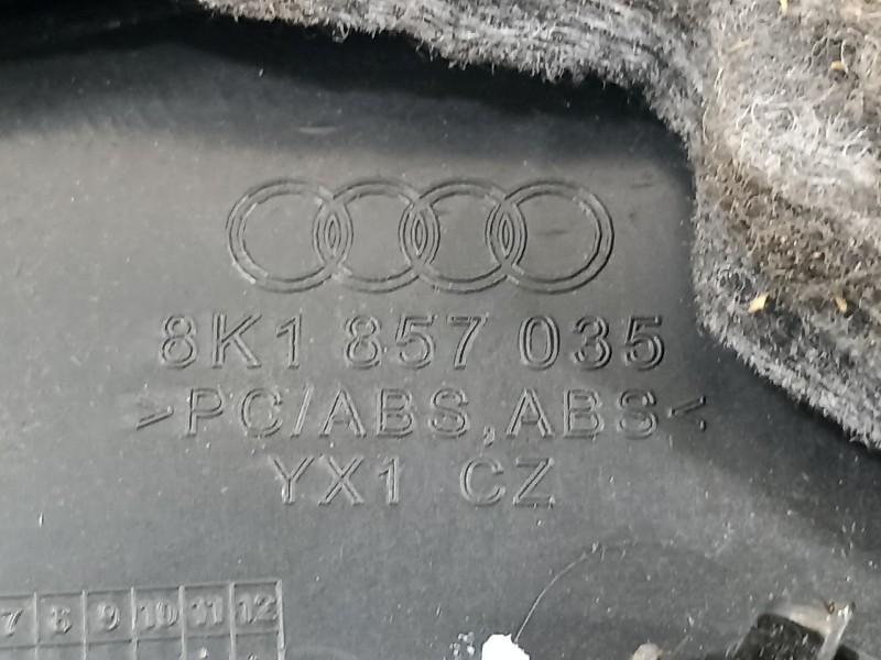 Recambio de guantera para audi a5 coupe (8t) referencia OEM IAM 8K1857104C  