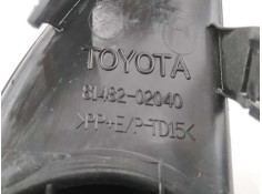 Recambio de rejilla paragolpes izquierda para toyota auris luna+ referencia OEM IAM 8148202040   2