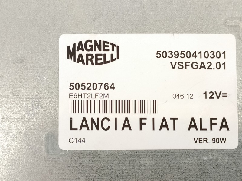 Recambio de modulo electronico para alfa romeo giulietta (191) distinctive referencia OEM IAM 50520764 503950410301 