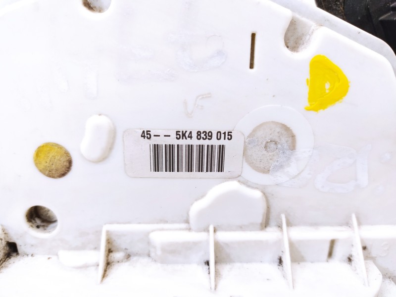 Recambio de cerradura puerta trasera izquierda para volkswagen polo (6r1) advance referencia OEM IAM 5K4839015  