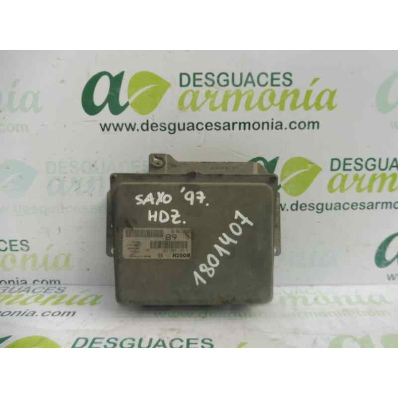 Recambio de centralita motor uce para citroën saxo 1.1 image referencia OEM IAM 9620398980 0261203736 