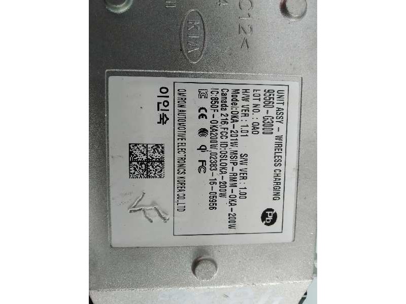 Recambio de modulo electronico para hyundai i30 (pd) n performance referencia OEM IAM 95560G3000  