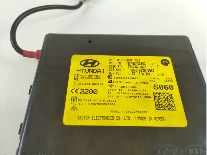 Recambio de modulo electronico para hyundai i30 (pd) n project c referencia OEM IAM 95480S0600 3V4A301000 