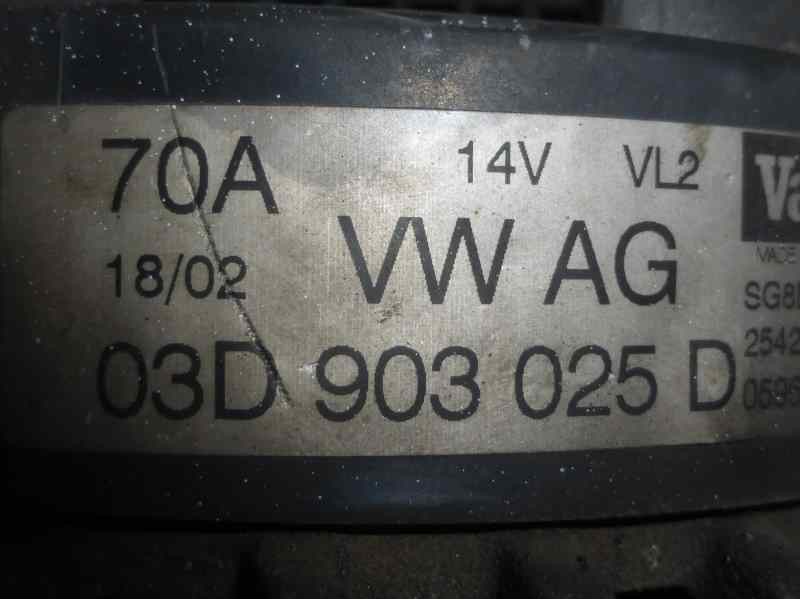 Recambio de alternador para seat ibiza (6l1) stella referencia OEM IAM 03D903025D  