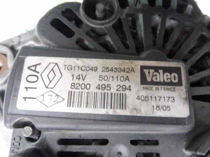 Recambio de alternador para renault megane ii classic berlina confort dynamique referencia OEM IAM 8200495294 TG11C049 2543342A