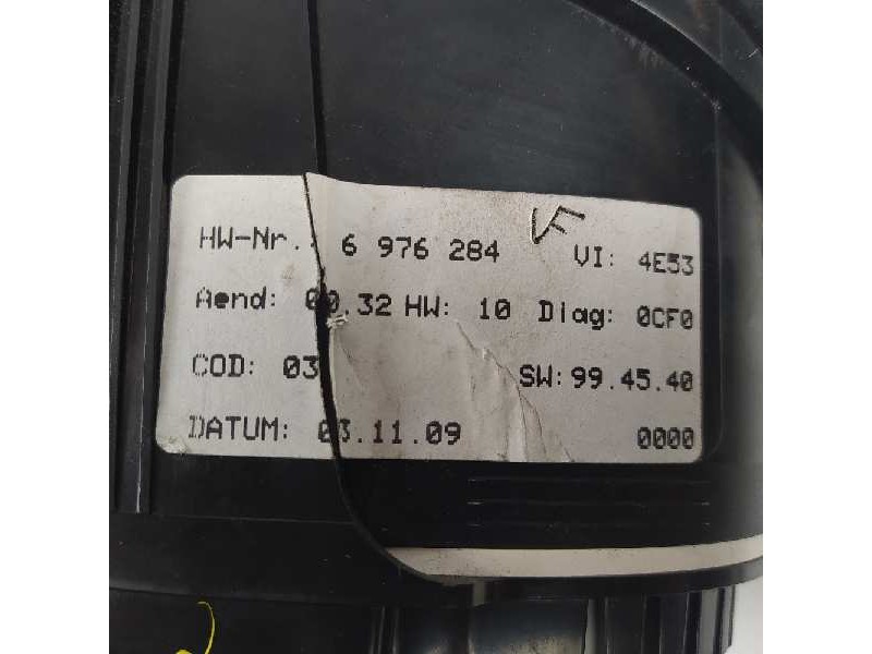 Recambio de cuadro instrumentos para bmw x6 (e71) 3.5d referencia OEM IAM 62119218650 6976284 754669719