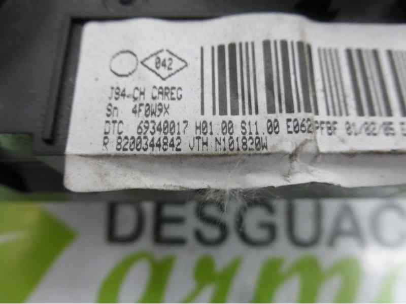 Recambio de mando climatizador para renault scenic ii confort authentique referencia OEM IAM 8200344842  