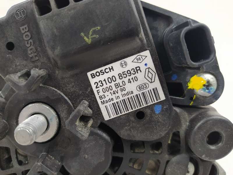 Recambio de alternador para renault captur dynamique referencia OEM IAM 231008593R  