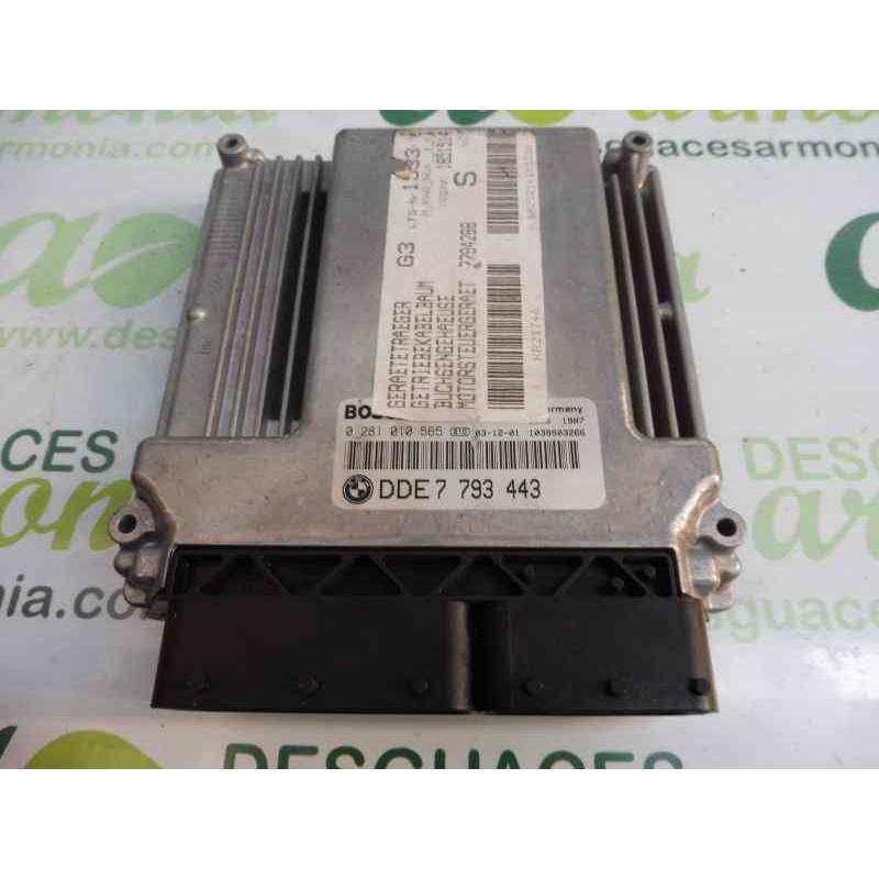 Recambio de centralita motor uce para bmw serie 3 compact (e46) 320td m sport referencia OEM IAM 13617793443 0281818565 