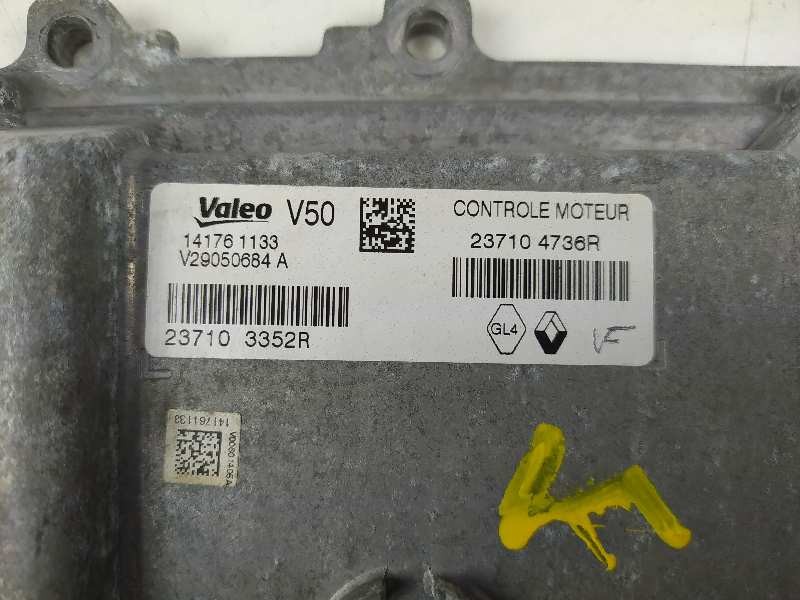 Recambio de centralita motor uce para renault captur dynamique referencia OEM IAM 237103352R 237104736R 141761133