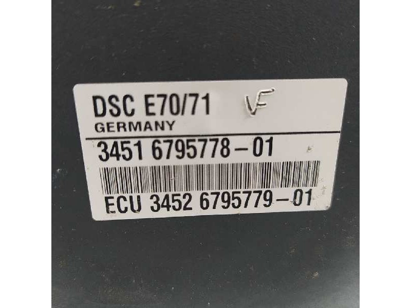 Recambio de abs para bmw x6 (e71) 3.5d referencia OEM IAM 34516780126 0265250323 34516795778