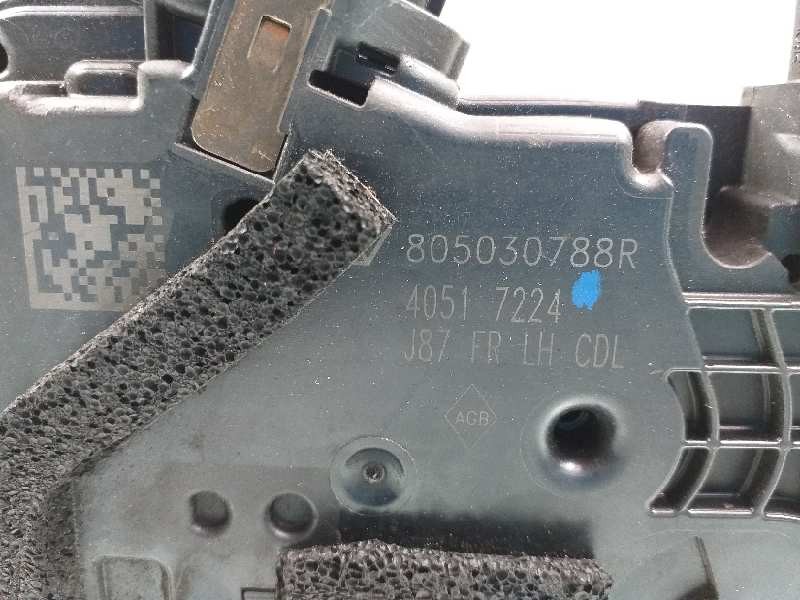 Recambio de cerradura puerta delantera izquierda para renault captur dynamique referencia OEM IAM 805030788R  