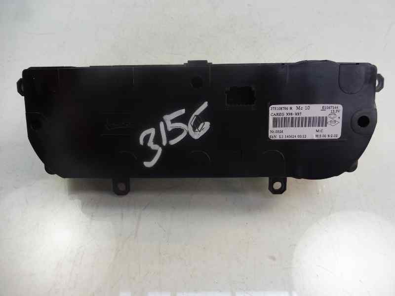 Recambio de mando climatizador para renault captur dynamique referencia OEM IAM 275108796  