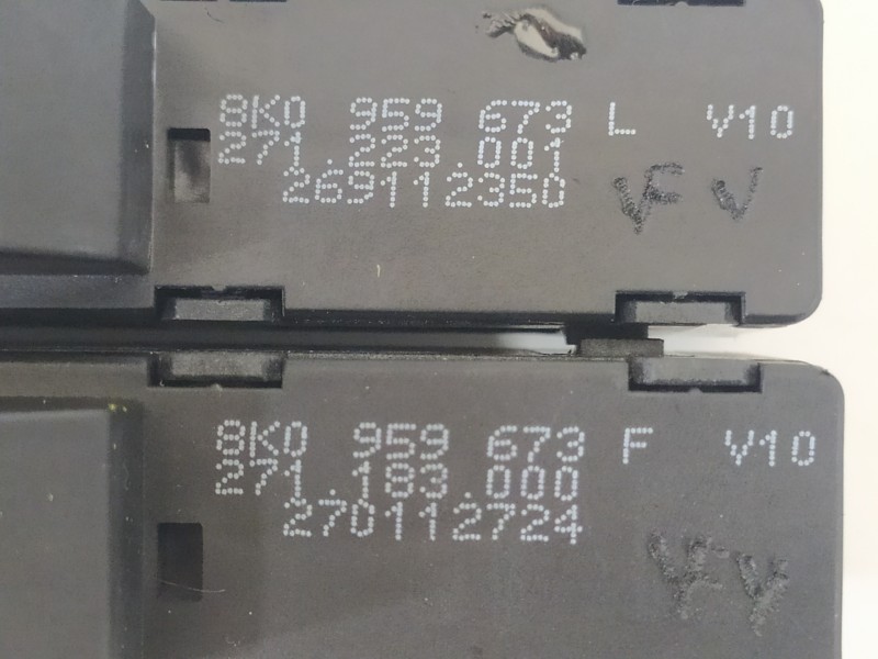 Recambio de mando multifuncion para audi a5 coupe (8t) referencia OEM IAM 8K0959673F 8K0959673L 