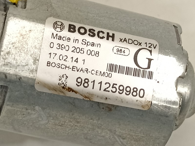 Recambio de motor limpia trasero para citroën c3 collection referencia OEM IAM 9811259980  