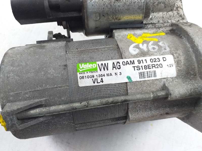 Recambio de motor arranque para volkswagen golf vi (5k1) advance referencia OEM IAM 0AM911023D TS18ER20 
