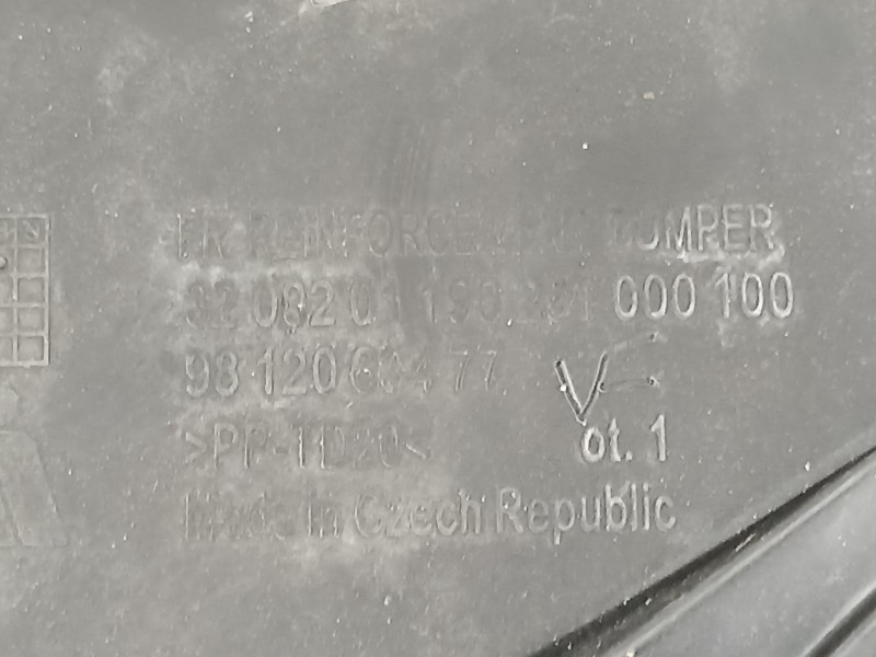 Recambio de rejilla delantera para citroën c3 collection referencia OEM IAM 9812063477  