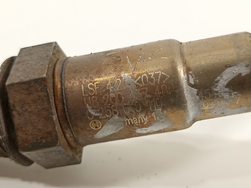 Recambio de sonda lambda para renault captur dynamique referencia OEM IAM 8200437489  