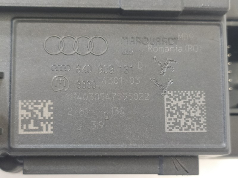 Recambio de conmutador de arranque para audi a5 coupe (8t) referencia OEM IAM 8K0909131D 33304301 