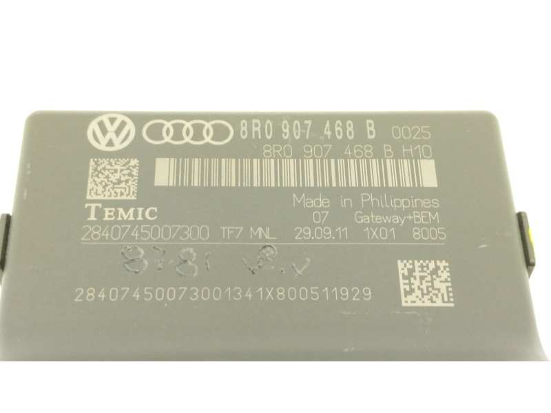 Recambio de modulo electronico para audi a5 coupe (8t) referencia OEM IAM 8R0907468B  