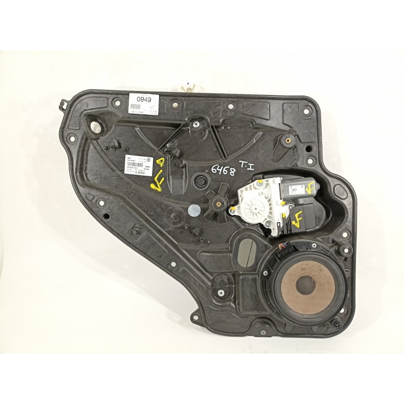 Recambio de elevalunas trasero izquierdo para volkswagen golf vi (5k1) advance referencia OEM IAM 5K4839729J 5K4839461A 5K095970