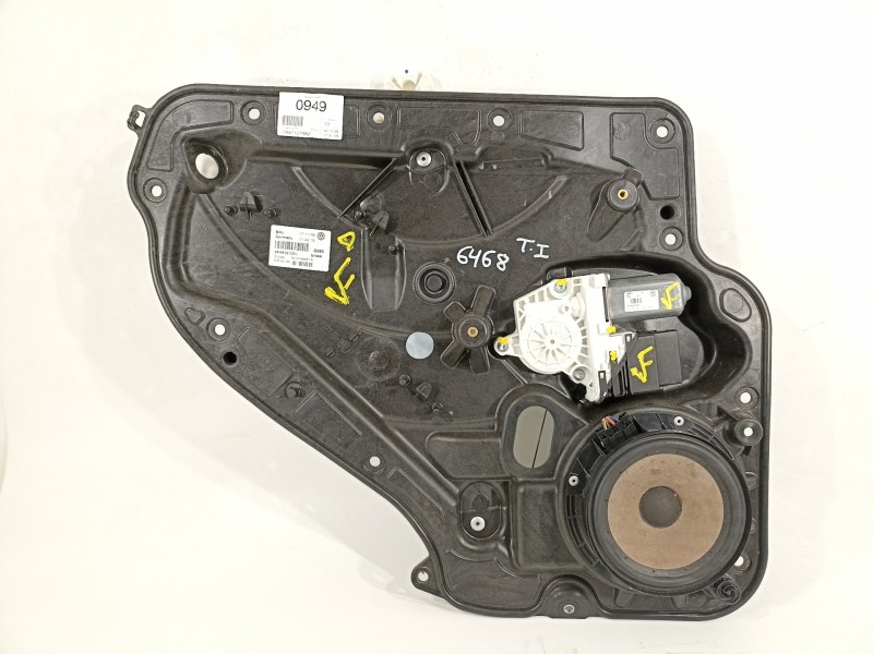 Recambio de elevalunas trasero izquierdo para volkswagen golf vi (5k1) advance referencia OEM IAM 5K4839729J 5K4839461A 5K095970