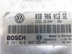 Recambio de centralita motor uce para skoda fabia (6y2/6y3) fresh referencia OEM IAM 038906012GE 0281010862  2