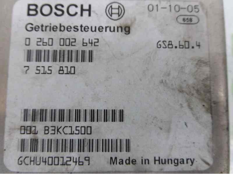 Recambio de centralita cambio automatico para bmw serie 3 berlina (e46) 328i referencia OEM IAM 7515810 0260002642 