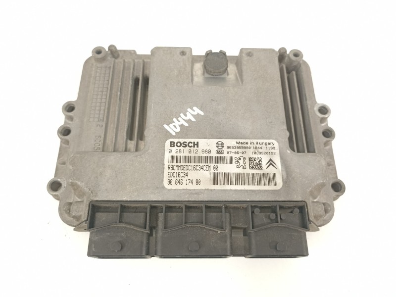 Recambio de centralita motor uce para citroën c4 picasso seduction referencia OEM IAM 9664617480 0281012980 