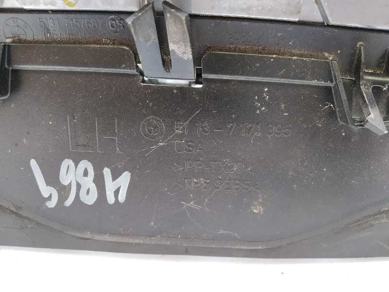 Recambio de rejilla delantera para bmw x6 (e71) 3.5d referencia OEM IAM 51317157687 51137171395 