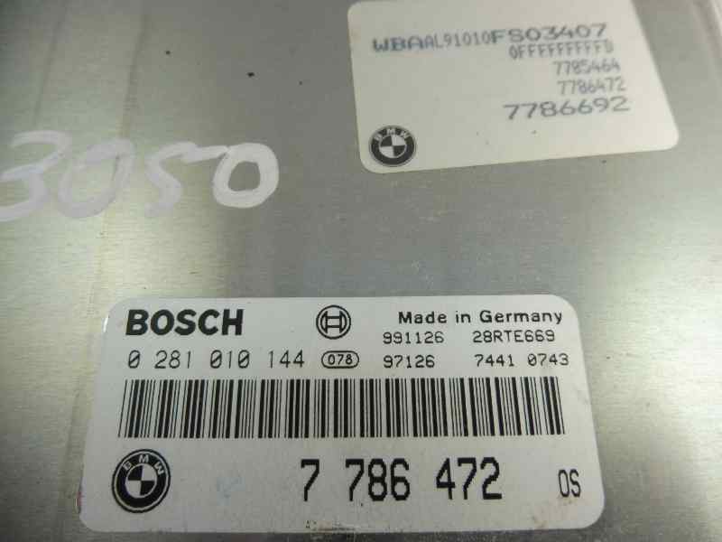 Recambio de centralita motor uce para bmw serie 3 berlina (e46) 330d referencia OEM IAM 13617786472 0281010144 7786692