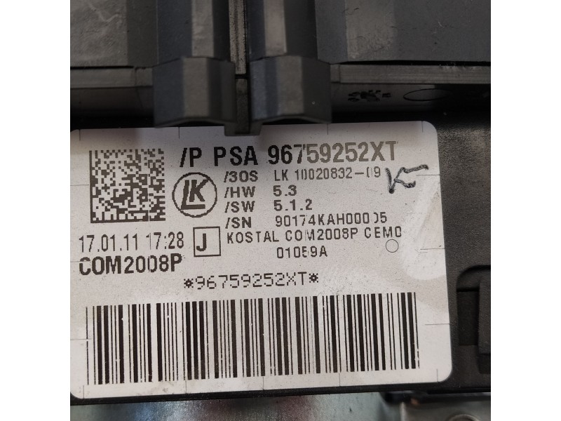 Recambio de mando luces para citroën c4 lim. business referencia OEM IAM 96759252XT  