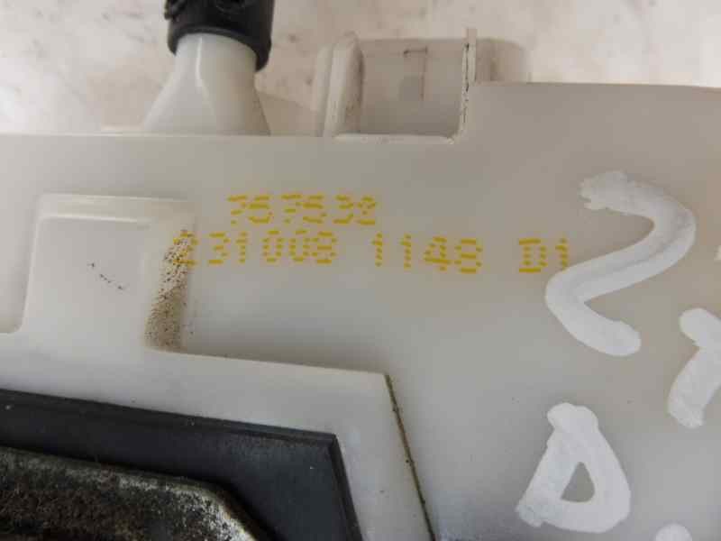 Recambio de cerradura puerta delantera derecha para renault twingo dynamique referencia OEM IAM 757532  