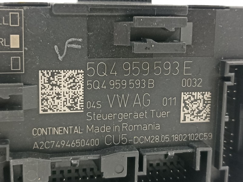 Recambio de modulo confort para seat leon st (5f8) style referencia OEM IAM 5Q4959593E  