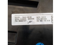 Recambio de mando climatizador para citroën c4 lim. business referencia OEM IAM 9666027477   2