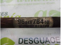 Recambio de transmision delantera izquierda para citroën c3 1.4 hdi exclusive referencia OEM IAM 9684678480   2