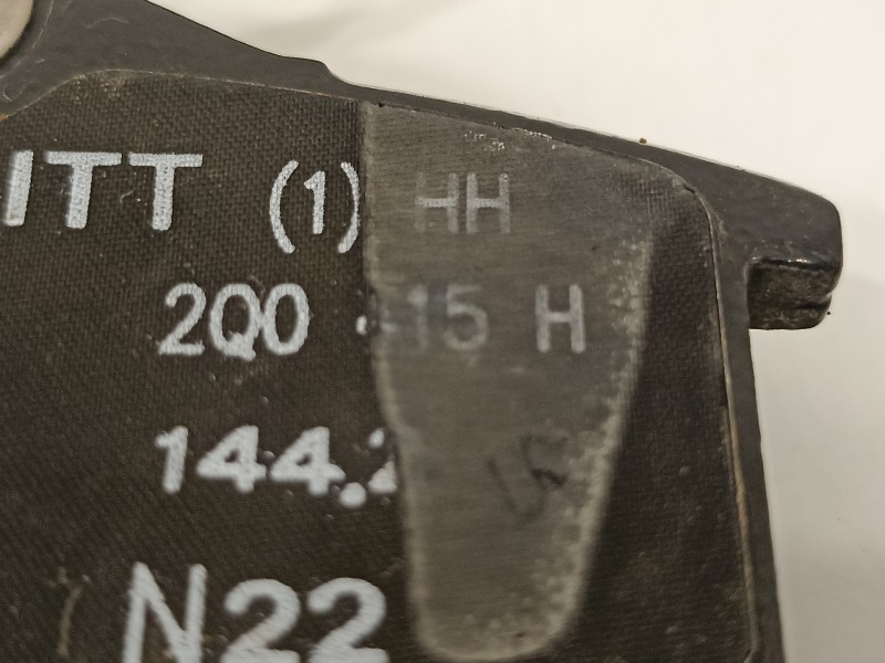 Recambio de pastillas de freno para seat arona xperience referencia OEM IAM 2Q0698451H  